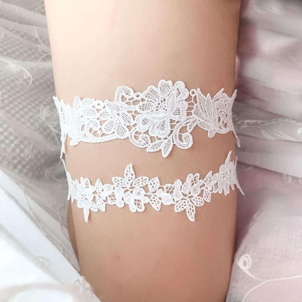 Garter Belt Set - K02 Mode Zachte Sexy Kanten Kousenband