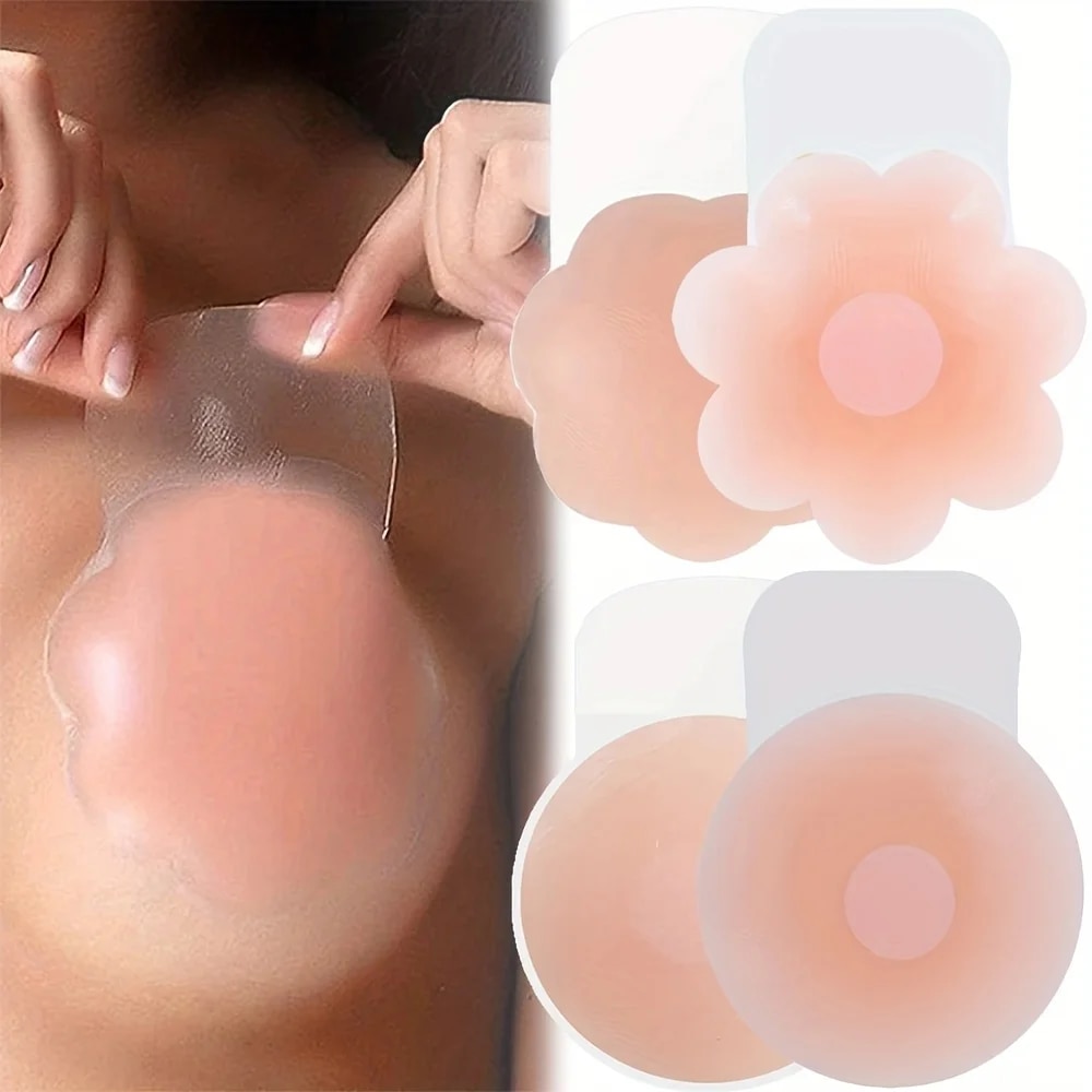 Silicone Bra Adhesive - 1 Paar Siliconen Tepel Cover Lift