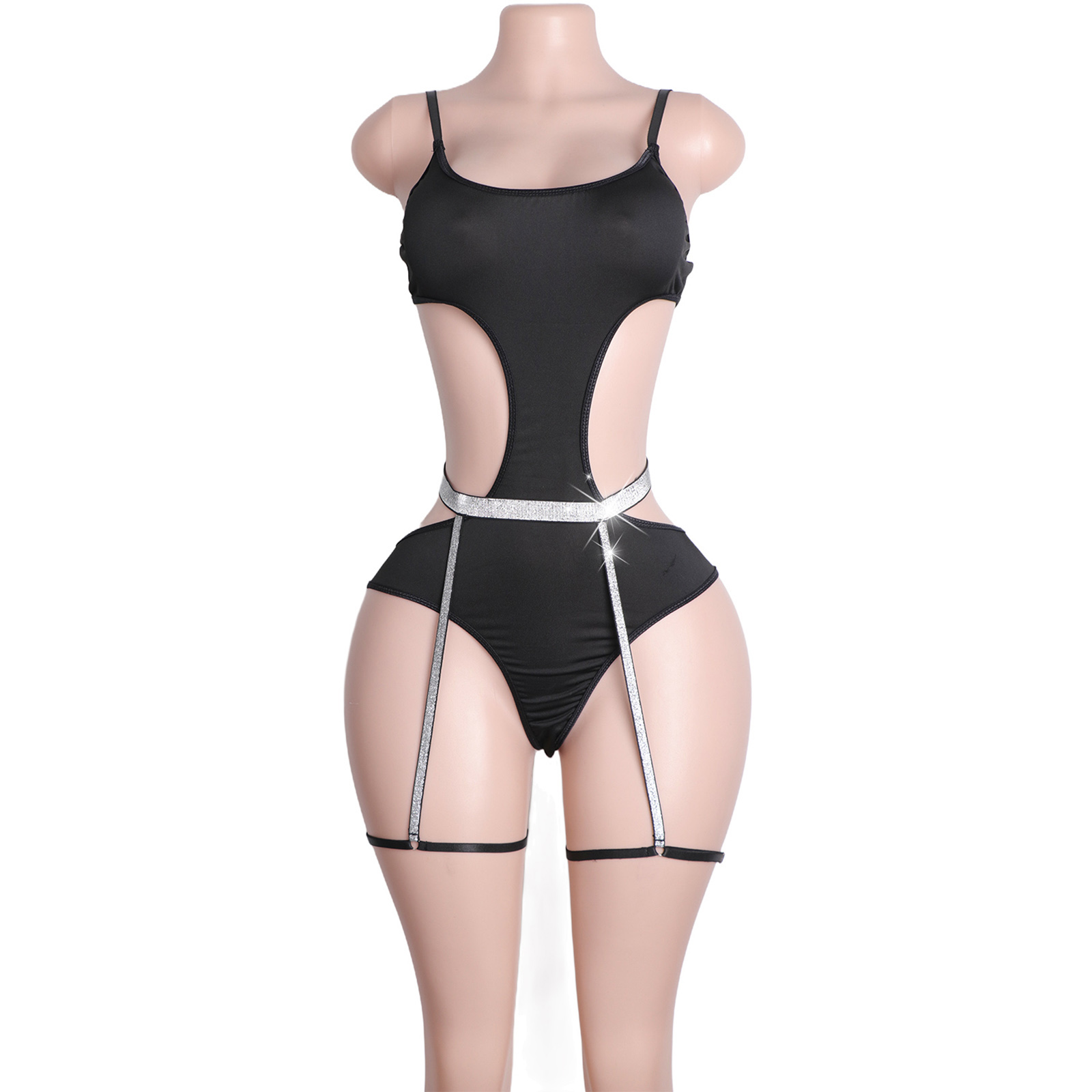 Op maat gemaakte strass steent - Garter Belt Set recensie en prijs