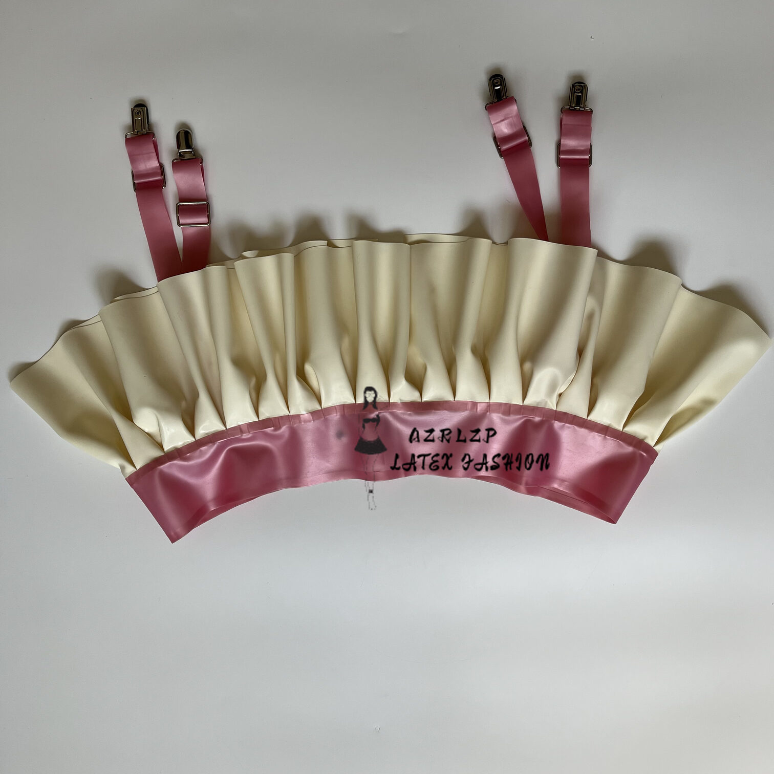 Metallic poeder en witte dames - Garter Belt Set recensie en prijs