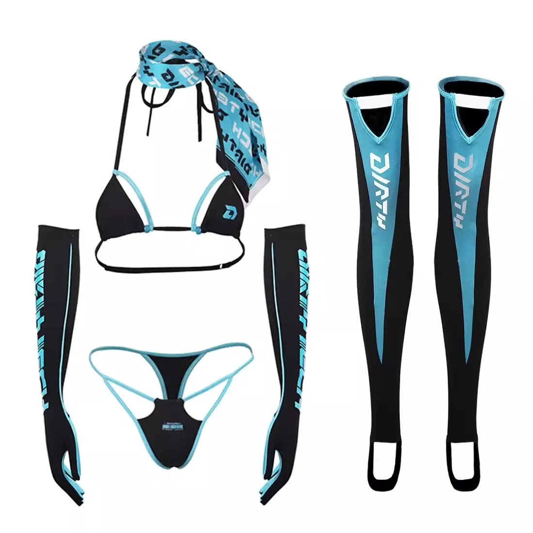 Vrouwen sexy 5-delige bikinise - Thong Bikini Women recensie en prijs