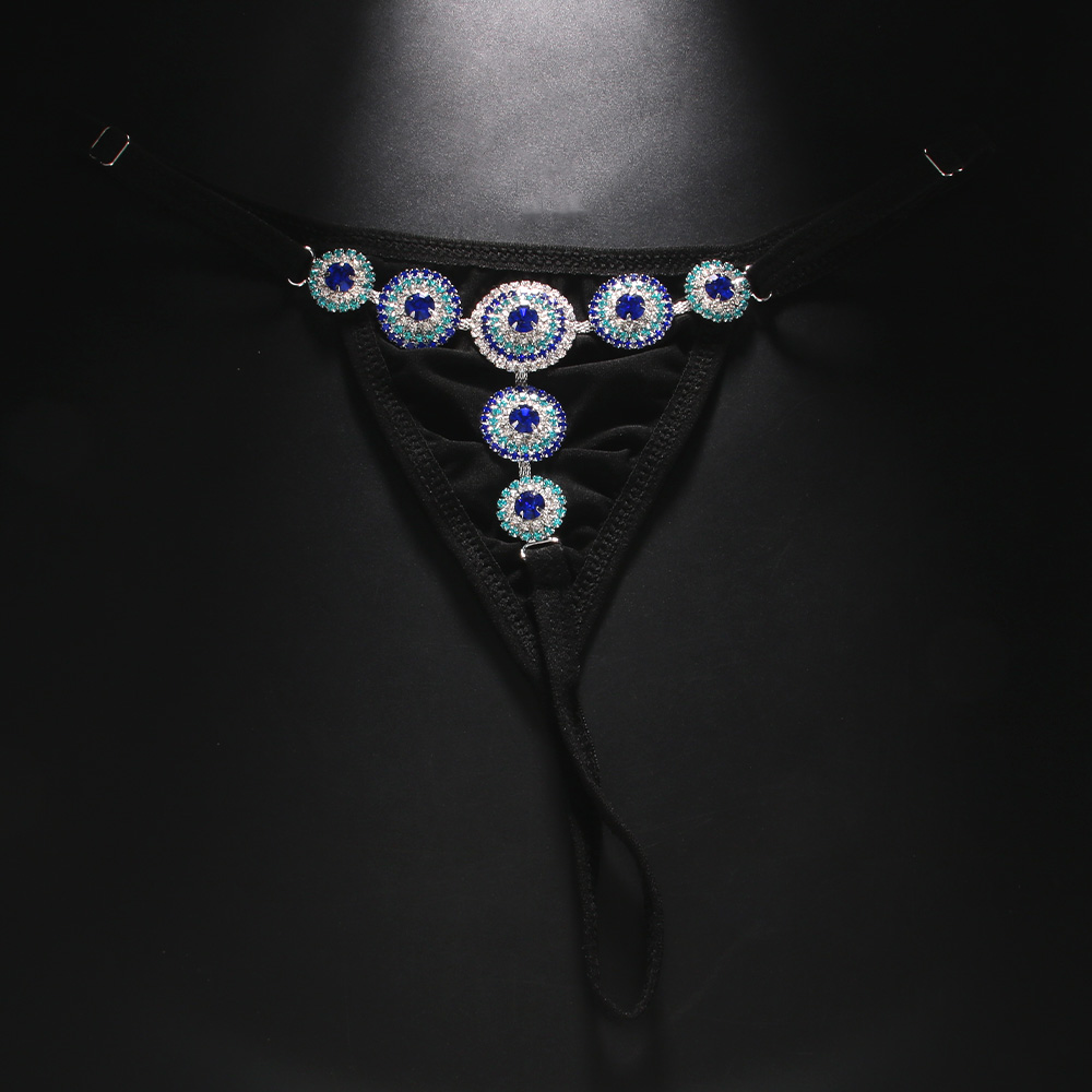 Strass Boze Oog String Bikini  - Thong Bikini Women recensie en prijs
